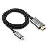  HDMI -- USB Type-C 2.0 (m-m), 1.8 HOCO UA13, 4K, Gray