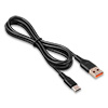  USB 2.0 - USB Type-C, 1.0 GoPower GP01T, Black, 2.4A