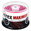  () Mirex CD-R 700Mb (80 min) 52x MAXIMUM cake box 50 