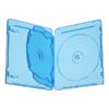 Коробка Blu-ray Box  Тайвань для 3  дисков, цвет синий полупрозрачный