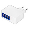    SmartBuy QUATTRO<br />220V-> USBx4 5V 1000+2000, White