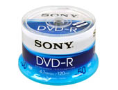 ���� �� Sony DVD-R � DVD+R