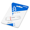  USB Flash () 8Gb SmartBuy Crown White