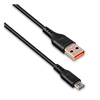  USB 2.0 -- micro USB, 1.0 GFPower 01M, Black, 2.4A