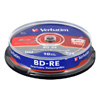 ����� (��������) Verbatim BD-RE 25Gb 2x  cake box 10