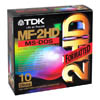 ������� 3,5" 1,4Mb TDK , 10 �� � ��������� �������