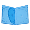 Коробка Blu-ray Box  Тайвань для 4  дисков, цвет синий полупрозрачный
