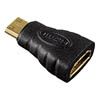 ���������� HDMI (f) -- mini HDMI (m)  1.3 HAMA, gold 24K, blister