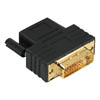 ���������� HDMI (f) -- DVI-D Dual Link (m)   HAMA, gold 24K, blister