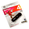 ���������� USB Flash (������) Silicon Power  Luxmini 322 4Gb  ������ (Black) 