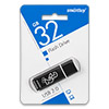  USB Flash () SmartBuy Glossy  32Gb  Black () 