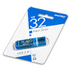  USB Flash () SmartBuy Glossy  32Gb  Blue () 