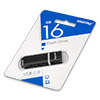  USB Flash () SmartBuy Quartz  16Gb  Black () 
