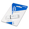  USB Flash () SmartBuy Paean  8Gb  White () 