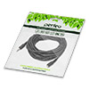   Audio Jack 3.5  (m) -- Jack 3.5  (f) Perfeo, nickel, 10 , 