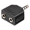  Jack 3.5  (f) x 2 -- Jack 3.5  (m) 3-pin, , Perfeo