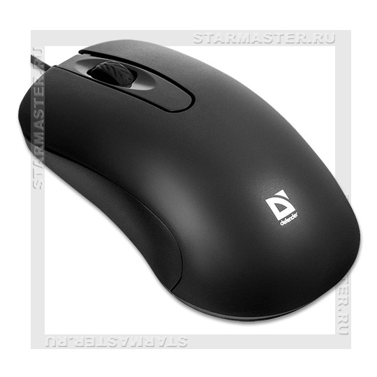 Склад-магазин СтарМастер: Мышь проводная DEFENDER Classic MB-230 Black, USB
