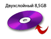   DVD-R  DVD+R DL 8,5Gb Double Layer